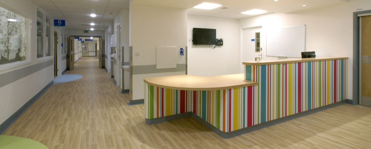 Refurbished Addenbrooke's Hospital F3 Ward