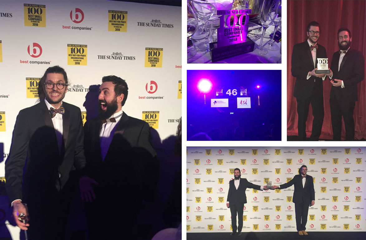 LSI Architects Sunday Times Best Small Companies To Work For