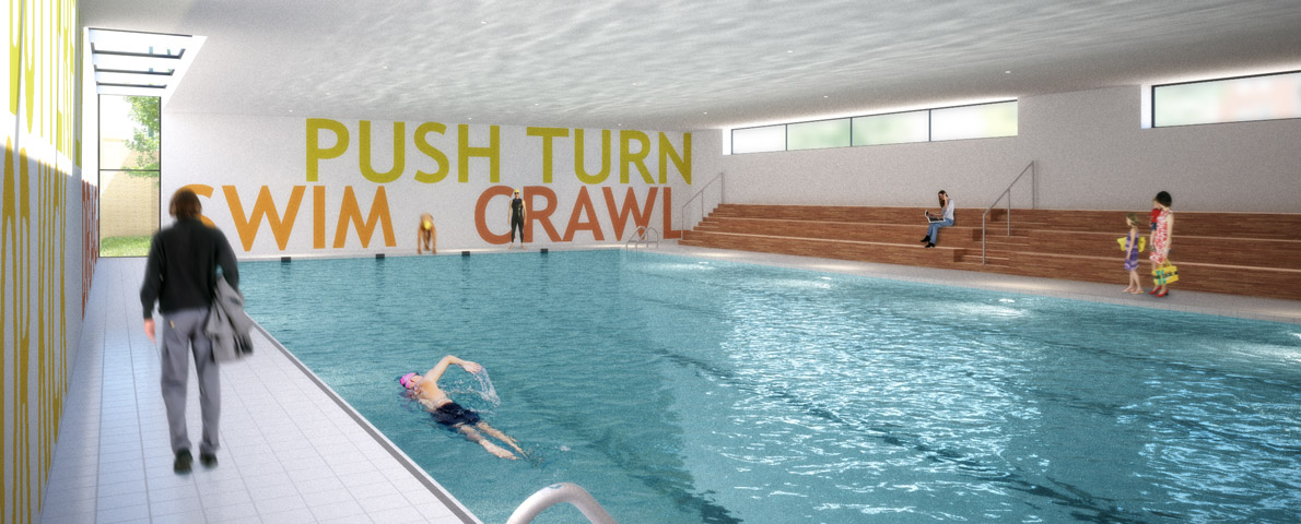 LSI Architects Lycée International de Londres Winston Churchill Wembley Swimming Pool Project