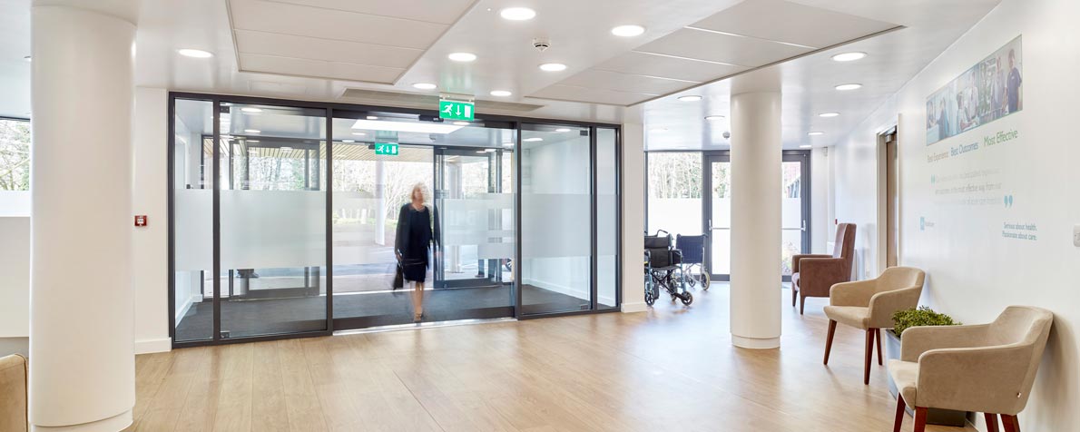 BMI The Alexandra Hospital Entrance and reception refurbishment