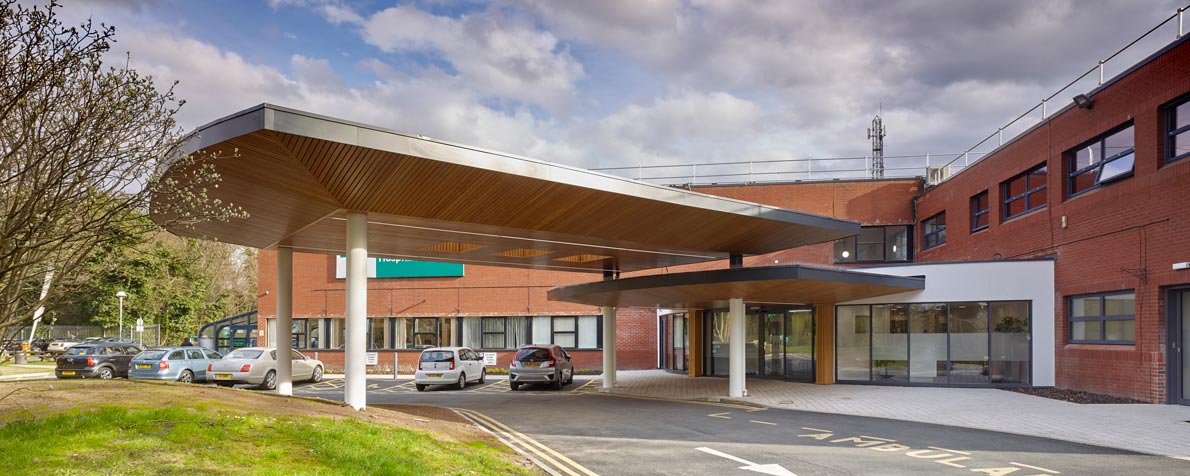 BMI The Alexandra Hospital Entrance canopy