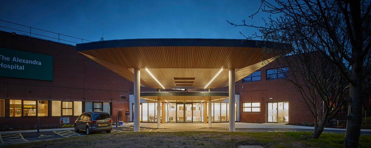 BMI The Alexandra Hospital Entrance canopy