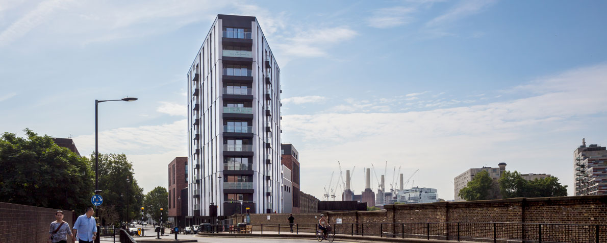 External View of Ebury Place Development, Westminster