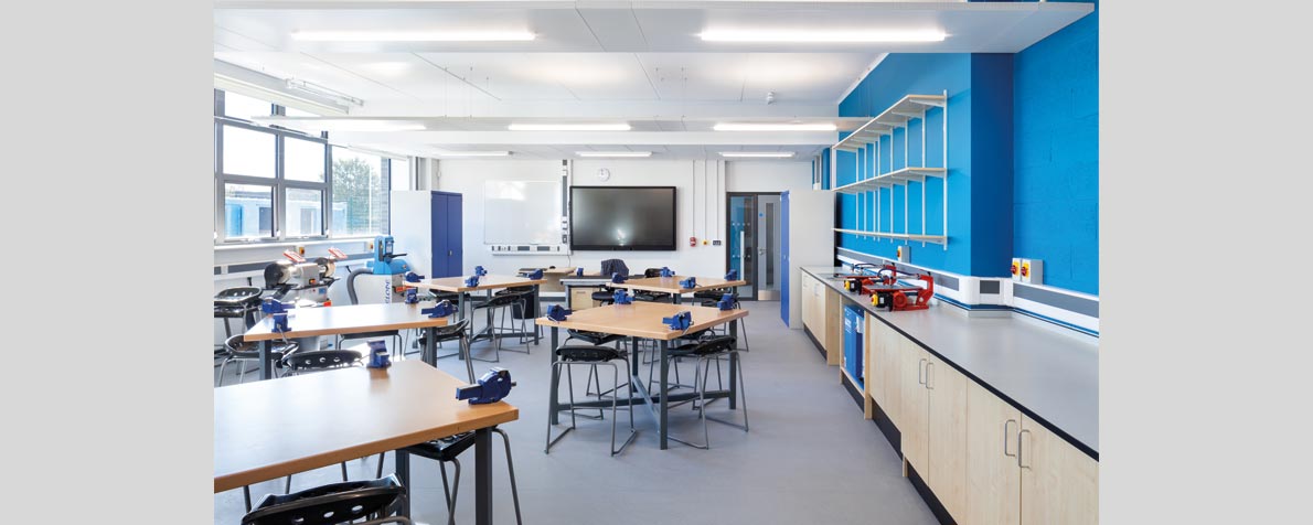 Classroom at ATAM Academy Sikh Faith School