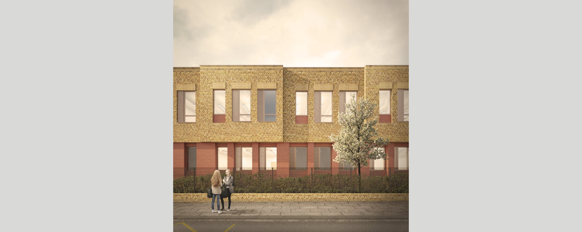 Proposed new building for Bridge AP Academy in Fulham