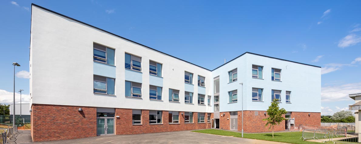 External View of Samuel Ward Academy Building