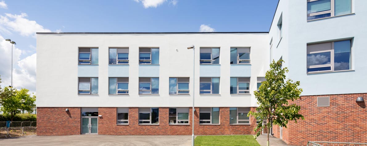 External View of Samuel Ward Academy Building
