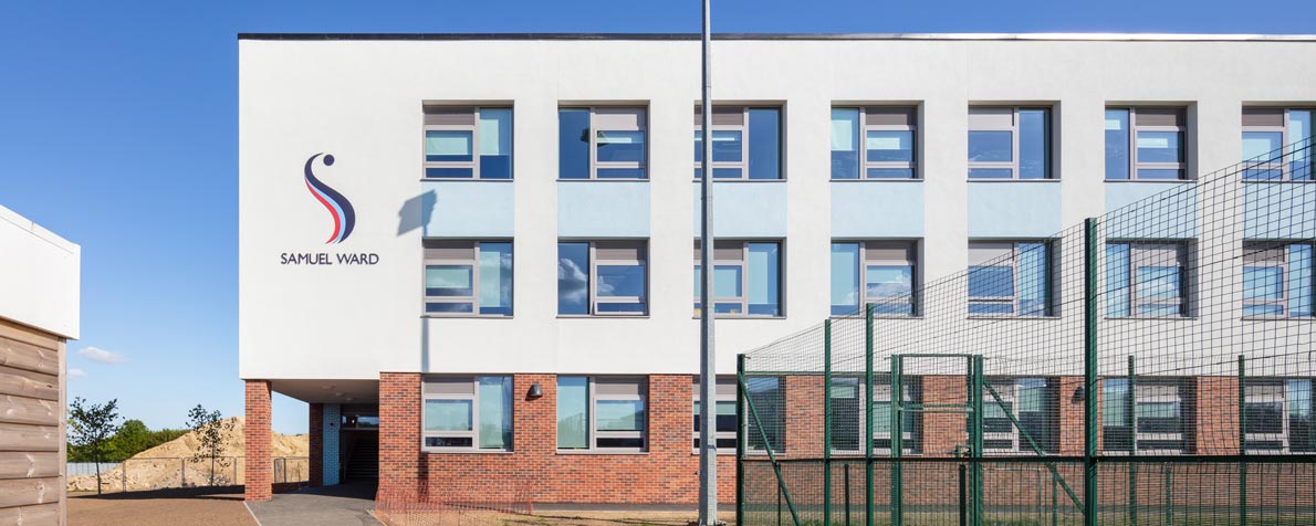 External View of Samuel Ward Academy Building