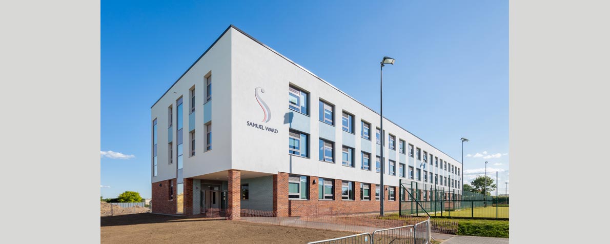 External View of Samuel Ward Academy Building
